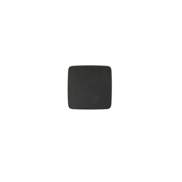 Richelieu 2 1/4 in (57 mm) x 2 1/4 in (57 mm) Matte Black Contemporary Cabinet Knob - BP860957900