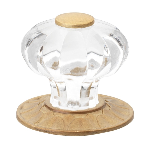 Gliderite Hardware 1-1/4 in. Clear Acrylic Cabinet Knob - 235140-SG, 10PK - 235140-SG-10