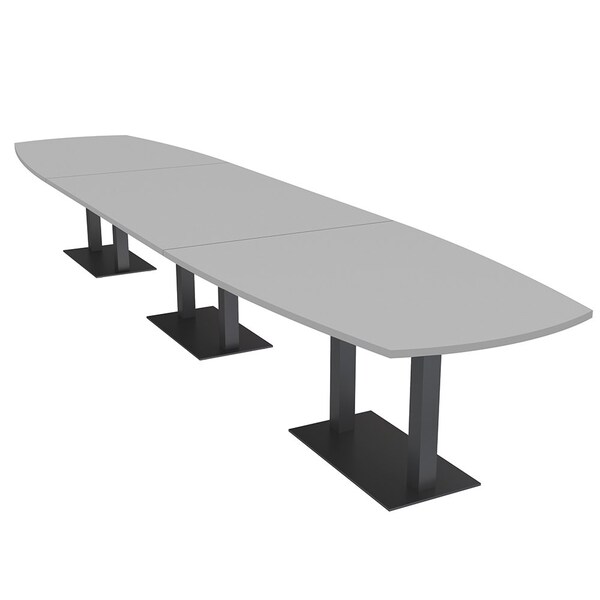 Skutchi Designs Arc Boat 45 in W, 144 in L, Grey - HAR-ABOT-48X144-DOU.BK-U779