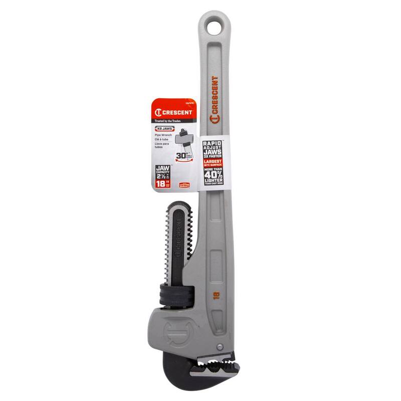 Llave de tubo de aluminio de 18 pulgadas - CAPW18