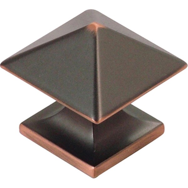 Hd Belwith 1.25 in. Knob- Oil Rubbed Bronze Highlighted - BWP3015 OBH