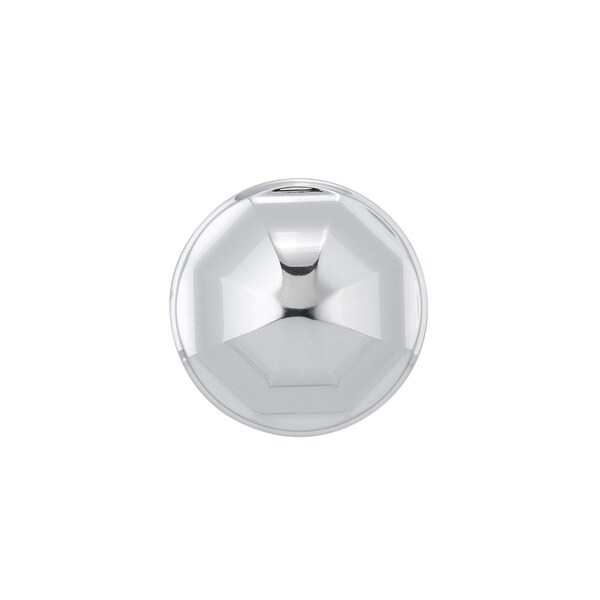 Richelieu 1 1/8 in (28 mm) Chrome Contemporary Brass Cabinet Knob - BP50128140