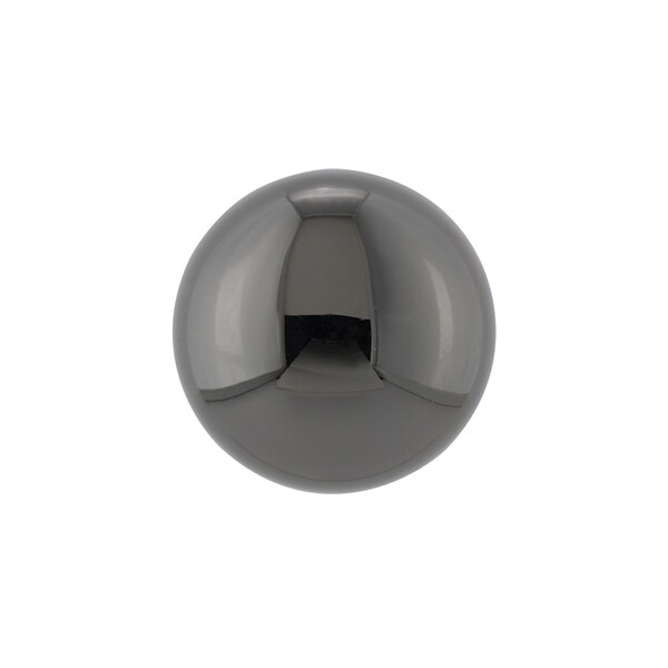 Richelieu 1 1/4 in (32 mm) Black Nickel Traditional Brass, Hollow Metal Cabinet Knob - BP492391