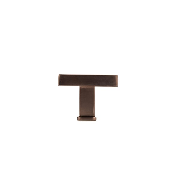 Richelieu 1 3/8 in (35 mm) x 1 3/8 in (35 mm) Honey Bronze Transitional Cabinet Knob - BP87883535HBRZ