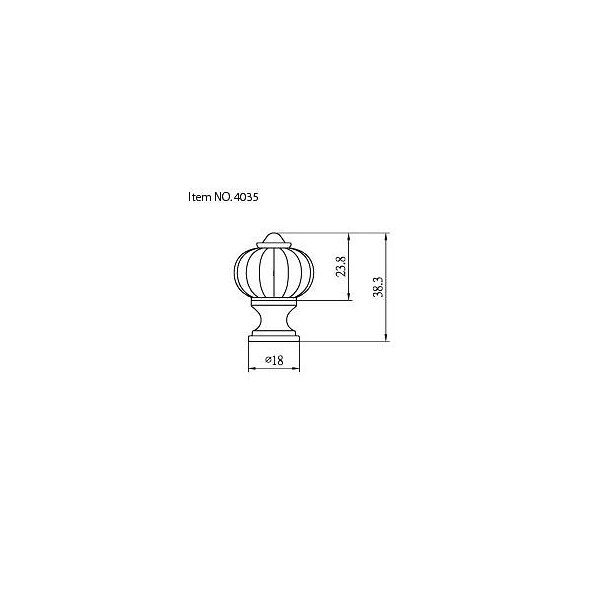 Richelieu 1 1/8 in (28 mm) Clear, Antique English Eclectic Brass, Acrylic Cabinet Knob - BP4035AE11