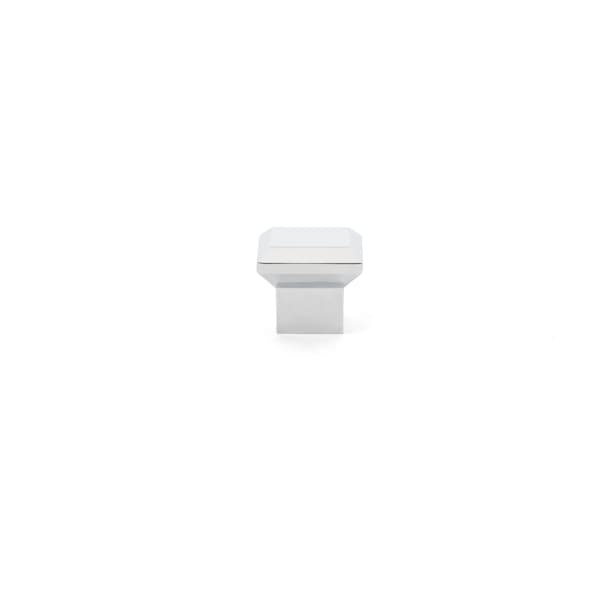 Richelieu 1 11/32 in (34 mm) x 1 11/32 in (34 mm) Chrome Transitional Cabinet Knob - BP8323533140