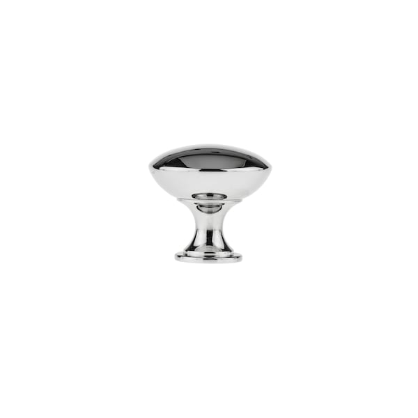 Richelieu 1 9/16 in (40 mm) Chrome Contemporary Cabinet Knob - BP904140140