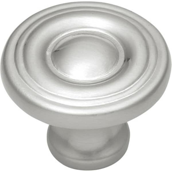 Hd Belwith Knob- 1.18 in. Satin Nickel - BWP14402 SN