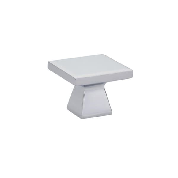 Patioplus Podium 1.75 in. Cabinet Knob, Bright Chrome - PA2177979