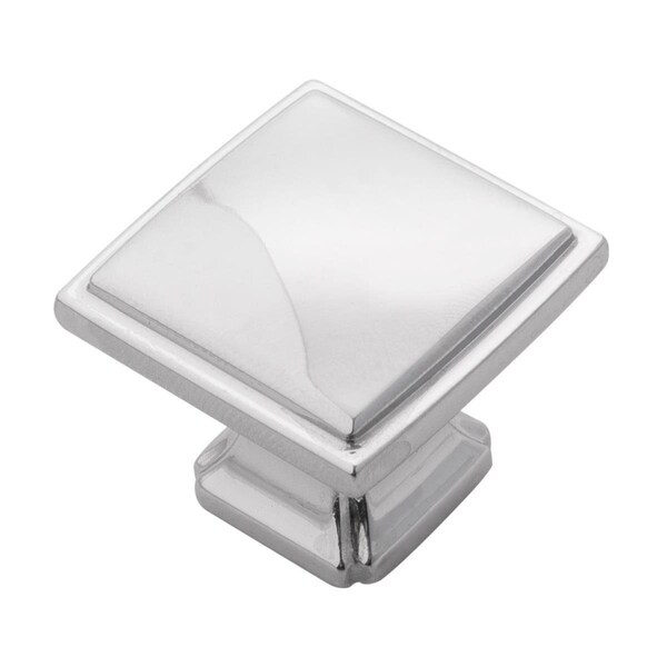 Belwith Products 1.25 in. Square Bridges Cabinet Knob, Chrome - BWP3240 CH