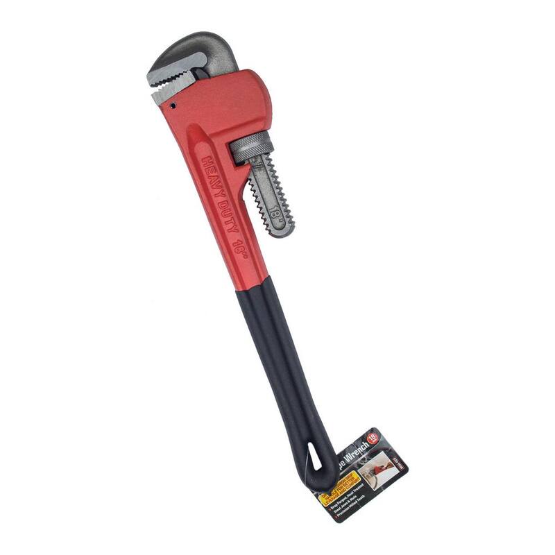 Llave de tubo extra grande y resistente de 18 pulgadas - 0034-0