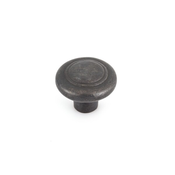 Richelieu 1 3/4 in (45 mm) Dark Bronze Traditional Cabinet Knob - COKN175C3DKB
