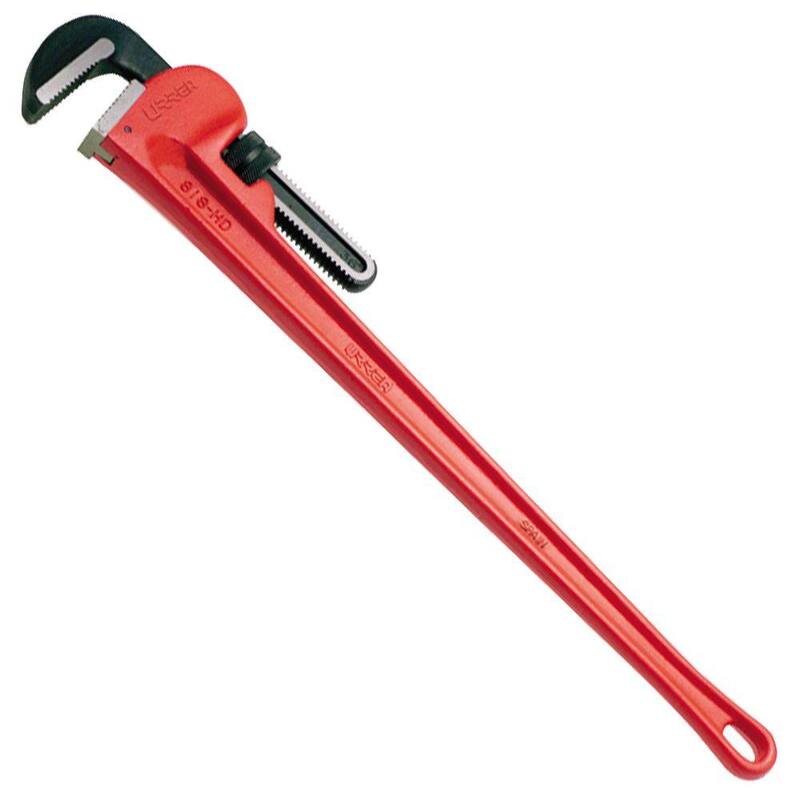 Llave de tubo de hierro pesado de 60 pulgadas de largo URREA - 860HD