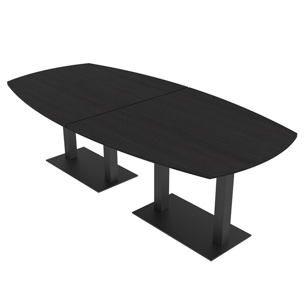 Skutchi Designs Arc Boat 45 in W, 96 in L, Black - HAR-ABOT-48X96-DOU.BK-U999ST19