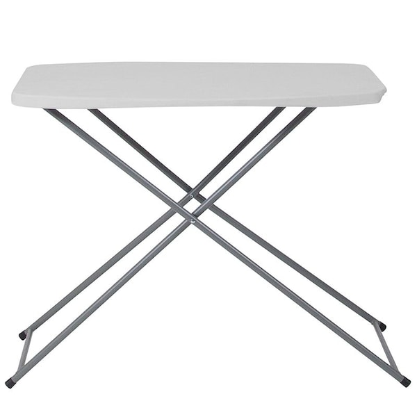 Atlas Commercial Products Titan Series 20 x 30 Adjustable Height Plastic Folding Table - PFT23-2030ADJ