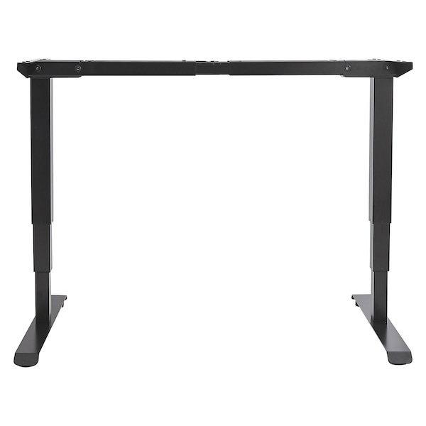 Alera Rectangle Table Base, 48" to 72" W, 24" to 36" L, 25" to 50.7" H - HT3SAB