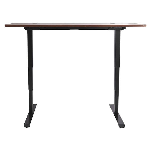 Alera Rectangle Table Base, 48" to 72" W, 24" to 36" L, 25" to 50.7" H - HT3SAB