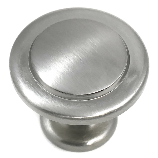 Laurey 1 3/8" Knob Newport Satin Nickel - 57028