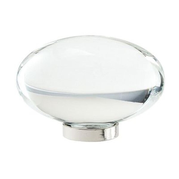 Amerock 1.75 in. Knob Glacio Polished Nickel - A36651 CPN