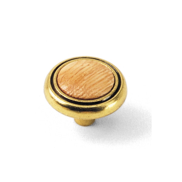 Laurey 1 1/4" First Family Knob-Oak-Light Brass - 15436