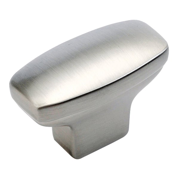 Hickory Hardware Knob Oval 1-7/16 Inch X 3/4 Inch - P208-SS