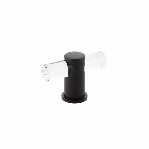 Schaub Lumiere Cabinet T Knob with Acrylic Oil Rubbed Bronze Finish - 401-10B