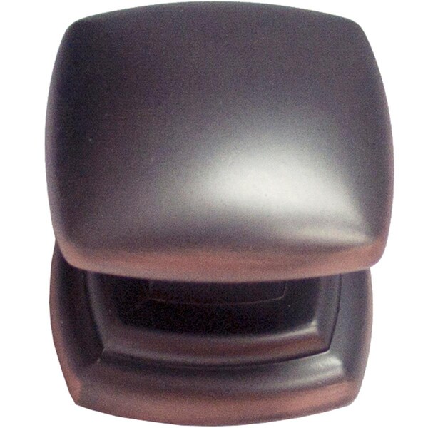 Gan Eden Square Knob, Oil Rubbed Bronze - 1.25 in. - GA1785504