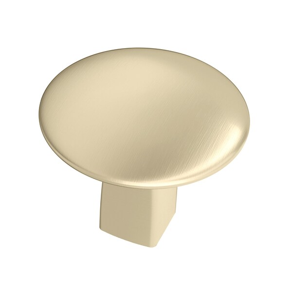 Amerock Riva 1-1/4 in 32 mm Diameter Golden Champagne Cabinet Knob - BP55362BBZ