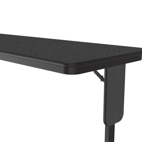 Correll Rectangle Panel Leg Folding Seminar Training Table, 24" W, 72" L, 29" H, High Pressure Laminate Top - SP2472PX-07