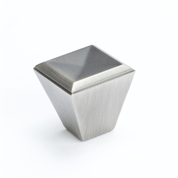 Hd Berenson 1.12 x 1.12 in. Knob Connections- Vintage Nickel - BE4007 1VTN