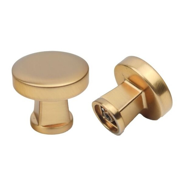 Crown 1-1/4" Diameter Colorado Cabinet Knob Rose Gold Finish - CHK92925RG