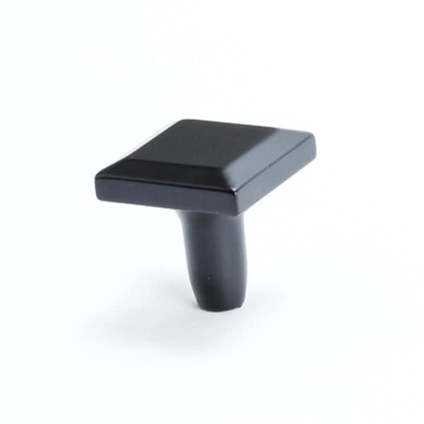 Hd Berenson 1.18 x 1.18 in. Knob- Metro Matte Black - BE4126 1055