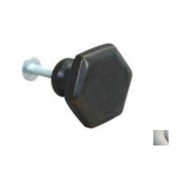 Ornatus Outdoors 88-742 1.13 in. Hex Knob Satin Finish - OR1084010