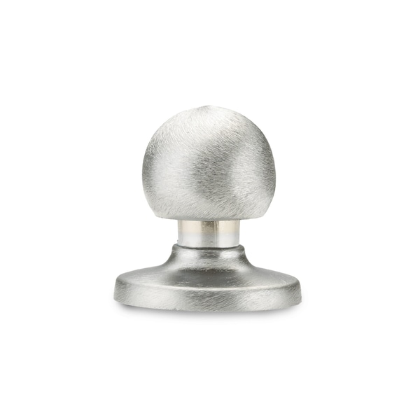 Richelieu 1 1/4 in (31 mm) Brushed Chrome Functional Metal Cabinet Knob - BP3922175
