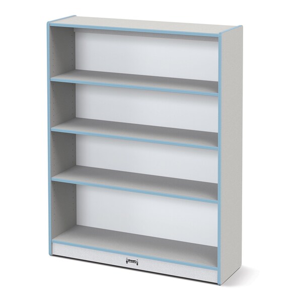 Jonti-Craft Rainbow Accents Standard Bookcase, Coastal Blue - 0971JC131