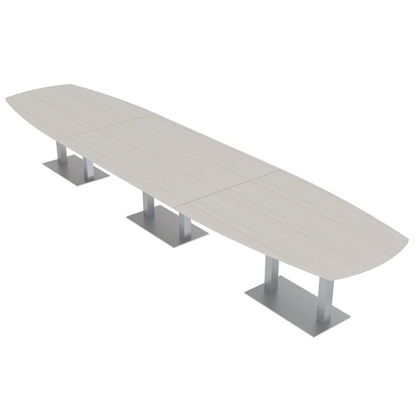Skutchi Designs Arc Boat 45 in W, 144 in L, Ivory - HAR-ABOT-48X144-DOU-K458