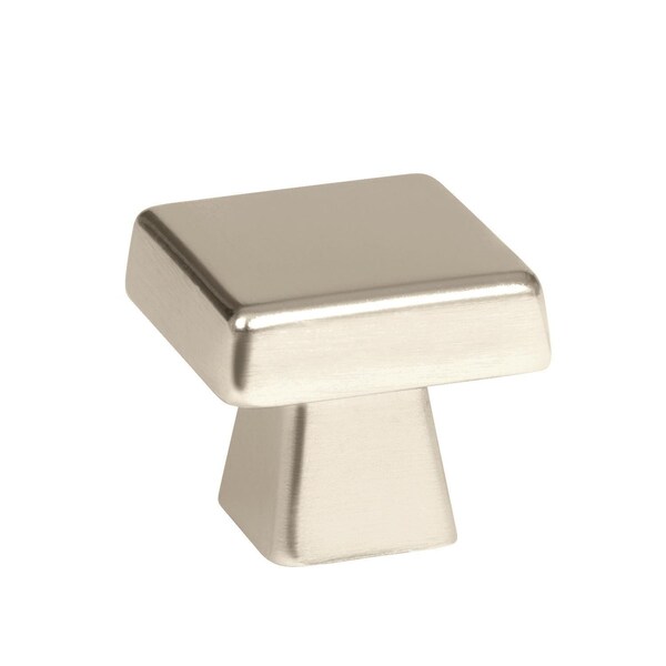 Amerock Blackrock 1-3/16 inch 30mm Length Polished Nickel Cabinet Knob - 2000605