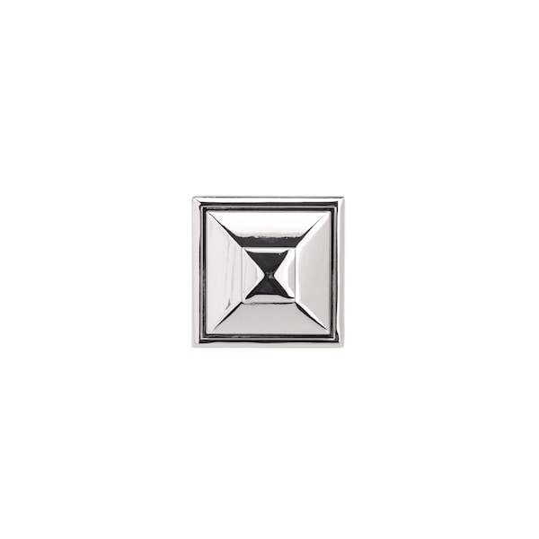 Richelieu 1 1/2 in (38 mm)  x 1 1/2 in (38 mm) Polished Nickel Transitional Cabinet Knob - 68893838180