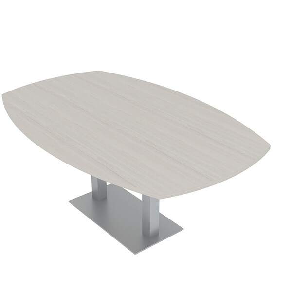 Skutchi Designs Arc Boat 45 in W, 72 in L, Ivory - HAR-ABOT-48X72-DOU-K458