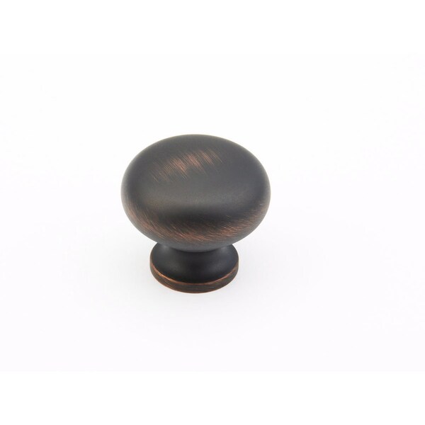 Schaub 1-1/4in Country Traditional Cabinet Knob Michelangelo Bronze Finish - 706-MIBZ
