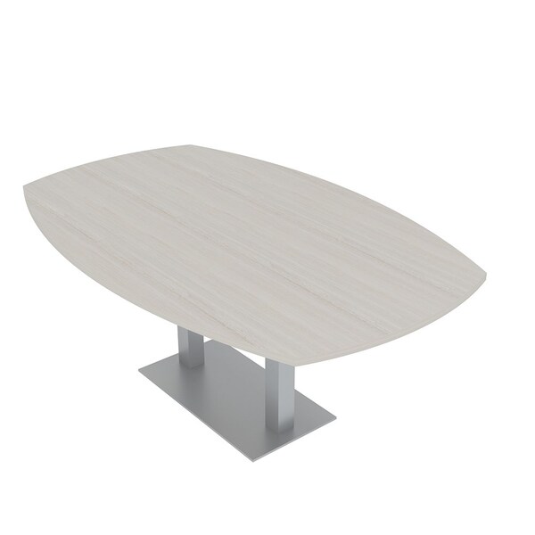Skutchi Designs Arc Boat 45 in W, 84 in L, Ivory - HAR-ABOT-48X84-DOU-K458