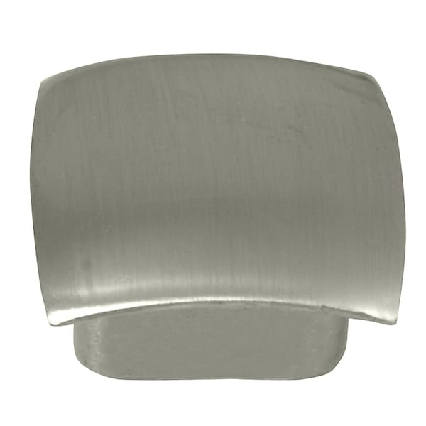 Mng 1 1/2" Square Knob, Savannah, Satin Nickel (74528) - 19928