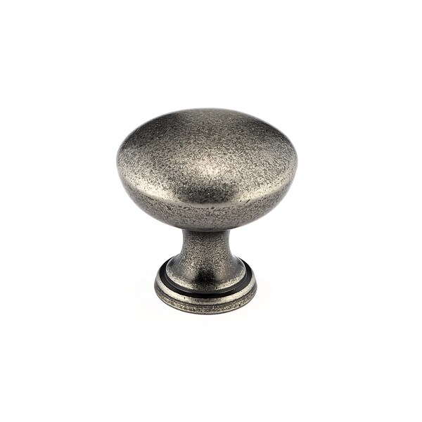 Richelieu 1 3/16 in (30 mm) Pewter Traditional Metal Cabinet Knob - BP2391230142