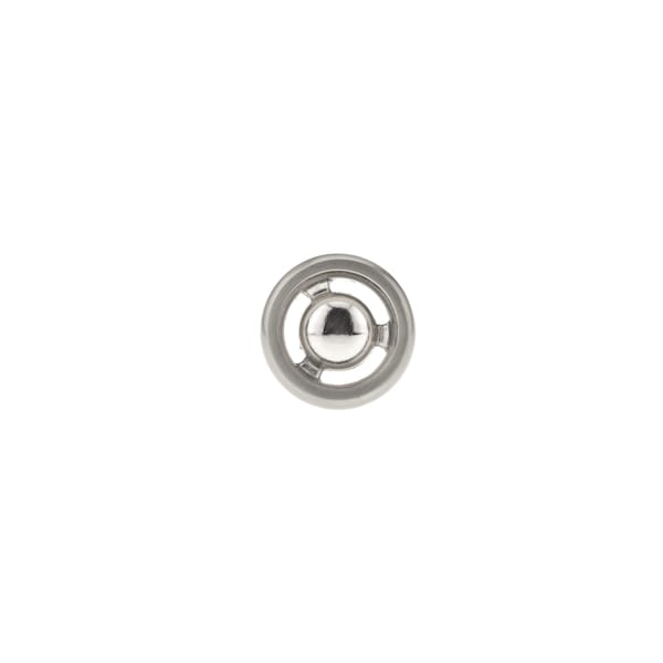 Richelieu 1 13/32 in (36 mm) Brushed Nickel Eclectic Cabinet Knob - BP220936195