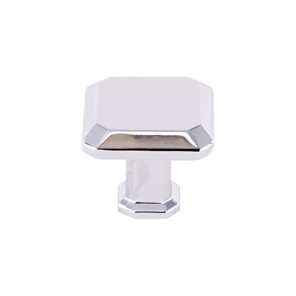 Pride Industrial 1in Square Cabinet Knob Polished Chrome Finish - K92230PC
