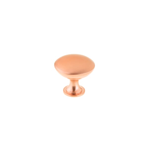 Richelieu 1 9/16 in (40 mm) Rose Gold Contemporary Cabinet Knob - BP904140192