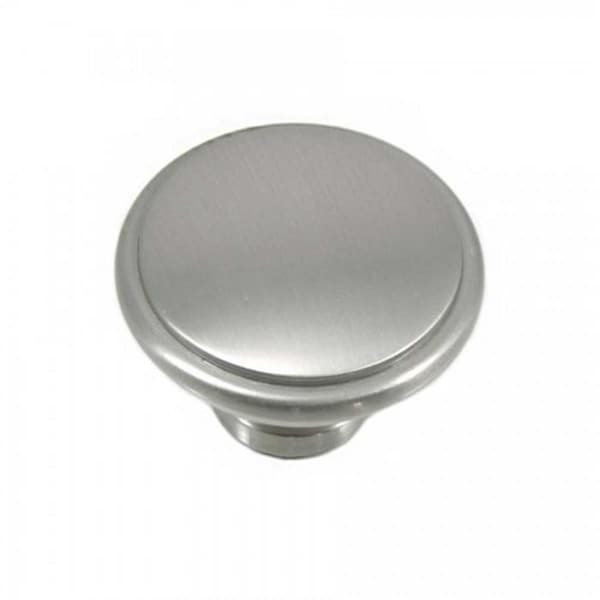Strategic Brands 1.25 in. Satin Nickel Grace Cabinet Knob - 83128