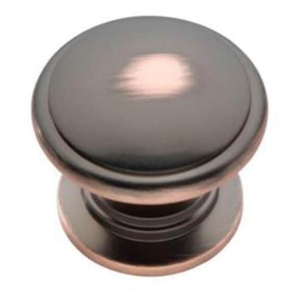 Hd Belwith 1.25 in. Knob- Oil Rubbed Bronze Highlighted - BWP3053 OBH