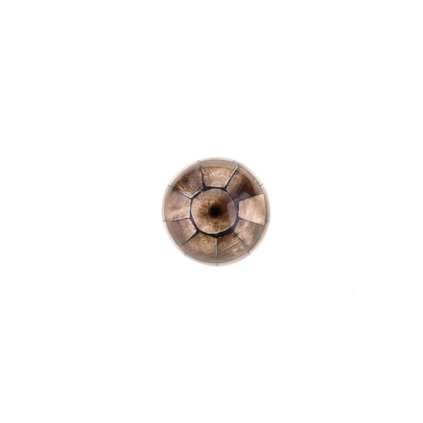 Richelieu 1 15/32 in (37 mm) Mumbai Brown Eclectic Cabinet Knob - BP665836602