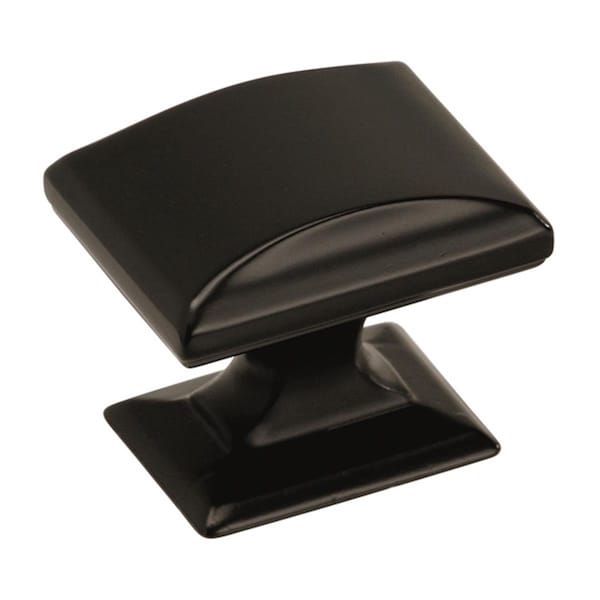 Amerock 1.25 in. Candler Cabinet Knob - Black Bronze - A29340 BBR
